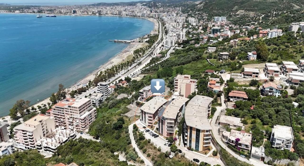 Sea View Apartment Avlonya Dış mekan fotoğraf